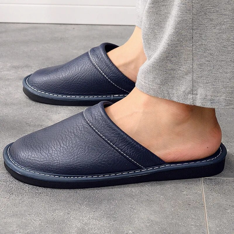 PU Material Indoors Slippers