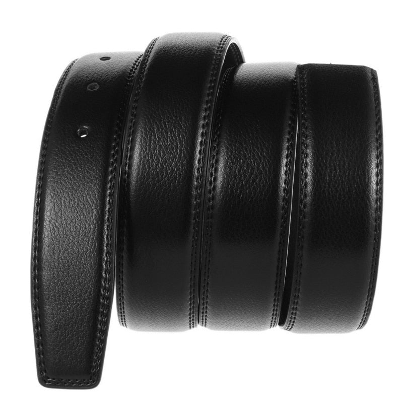 Cowhide Leather Buckle Belt