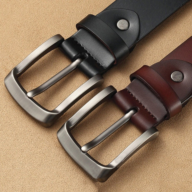 Cowhide genuine leather belt