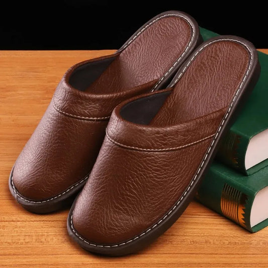 PU Material Indoors Slippers