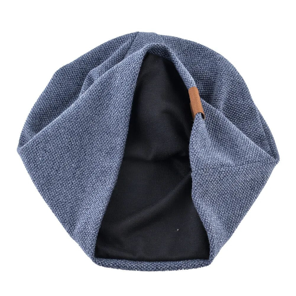Grey Warm Casual Bonnet