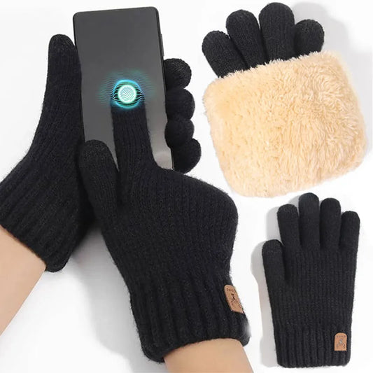 Cashmere Cold-proof Touchscreen Gloves