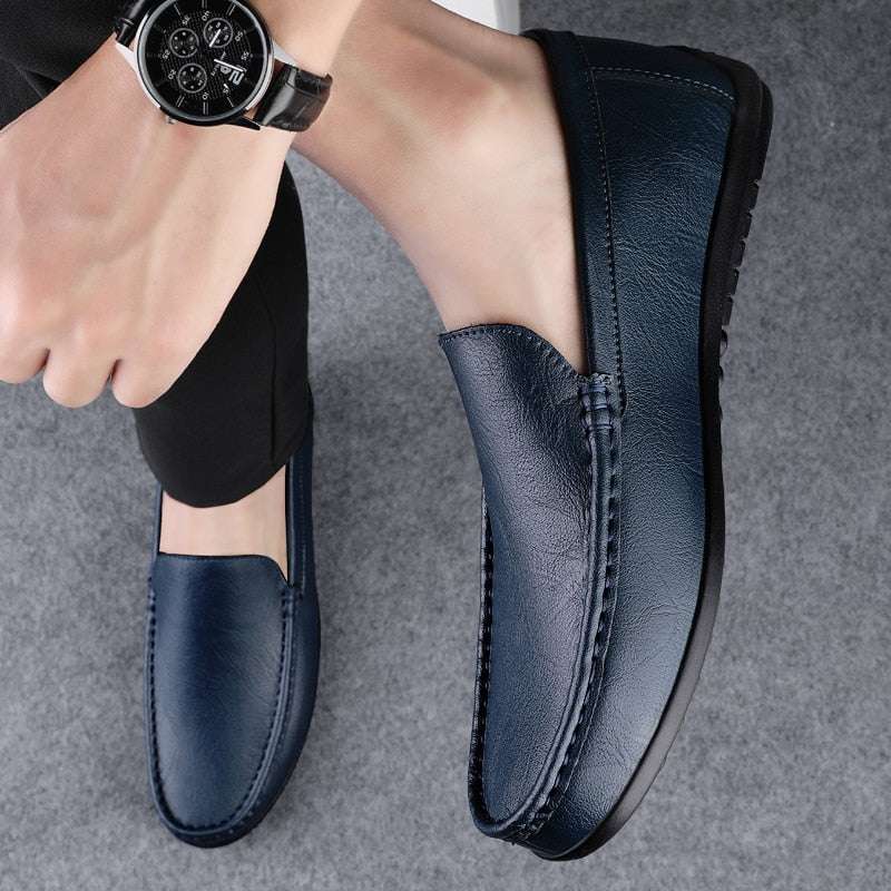 Handmade Design Leather Loafers