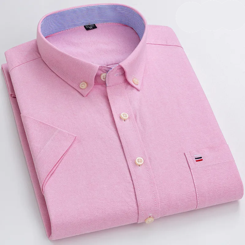 Light Purple Cotton Plaid Shirt