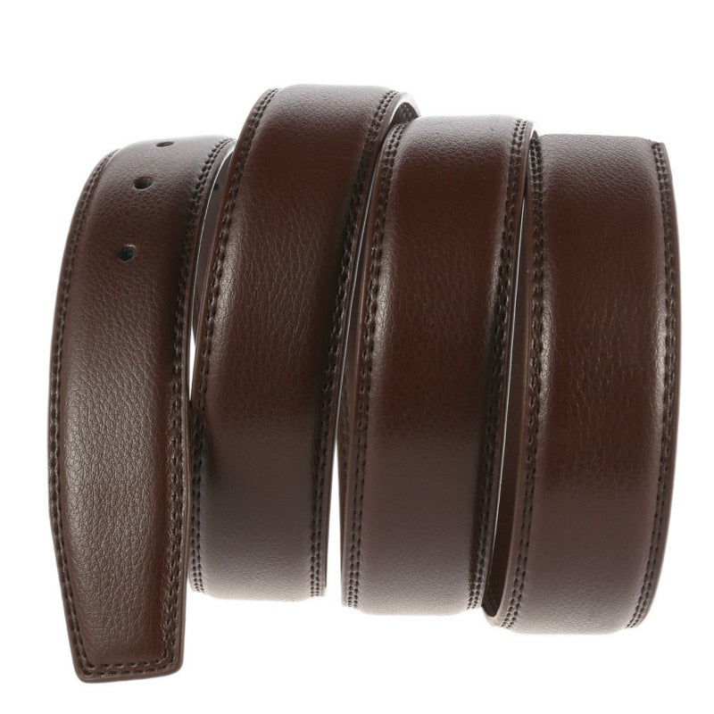Cowhide Leather Buckle Belt