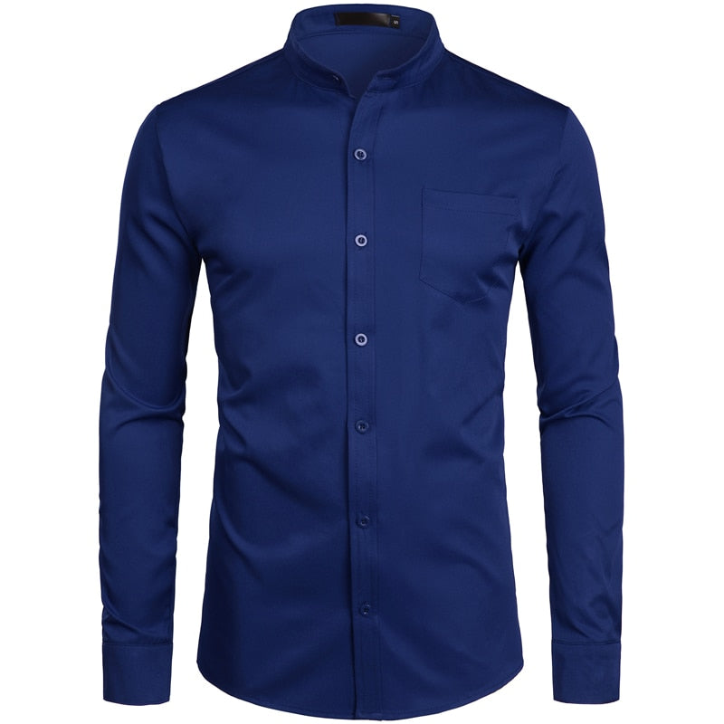 Camisas sociais hipster slim fit