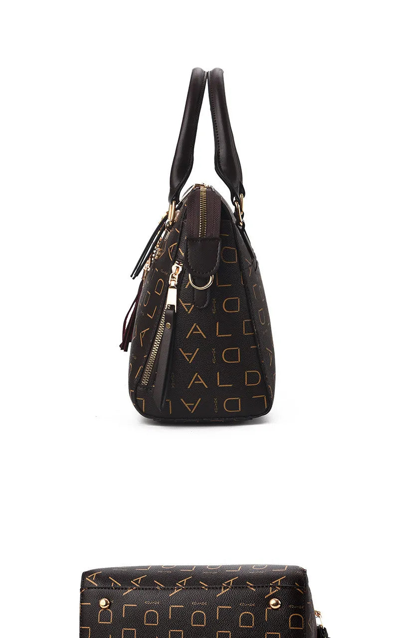 Tassel PU materiaal koffie handtas