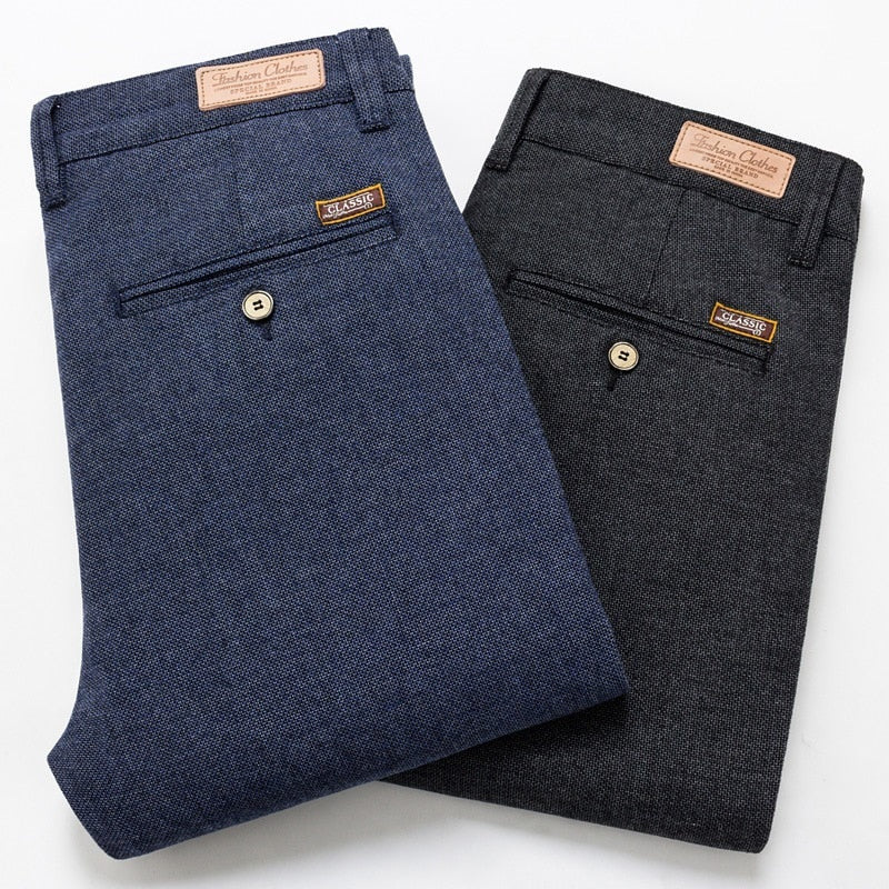 Slim Casual Pants Stretch