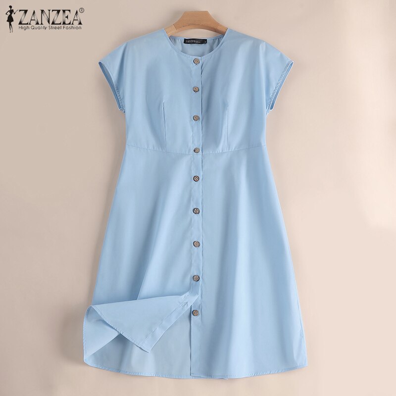 Light Blue Fashion Dress