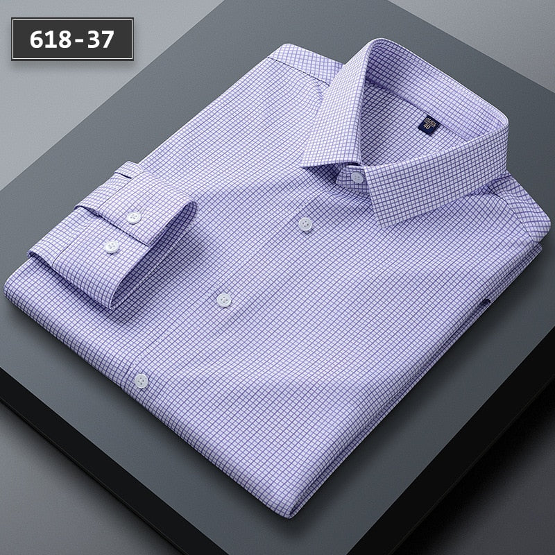 Camicia elegante slim fit estensibile