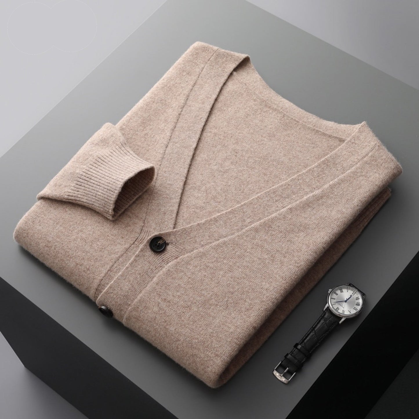 Шерстяная куртка-свитер