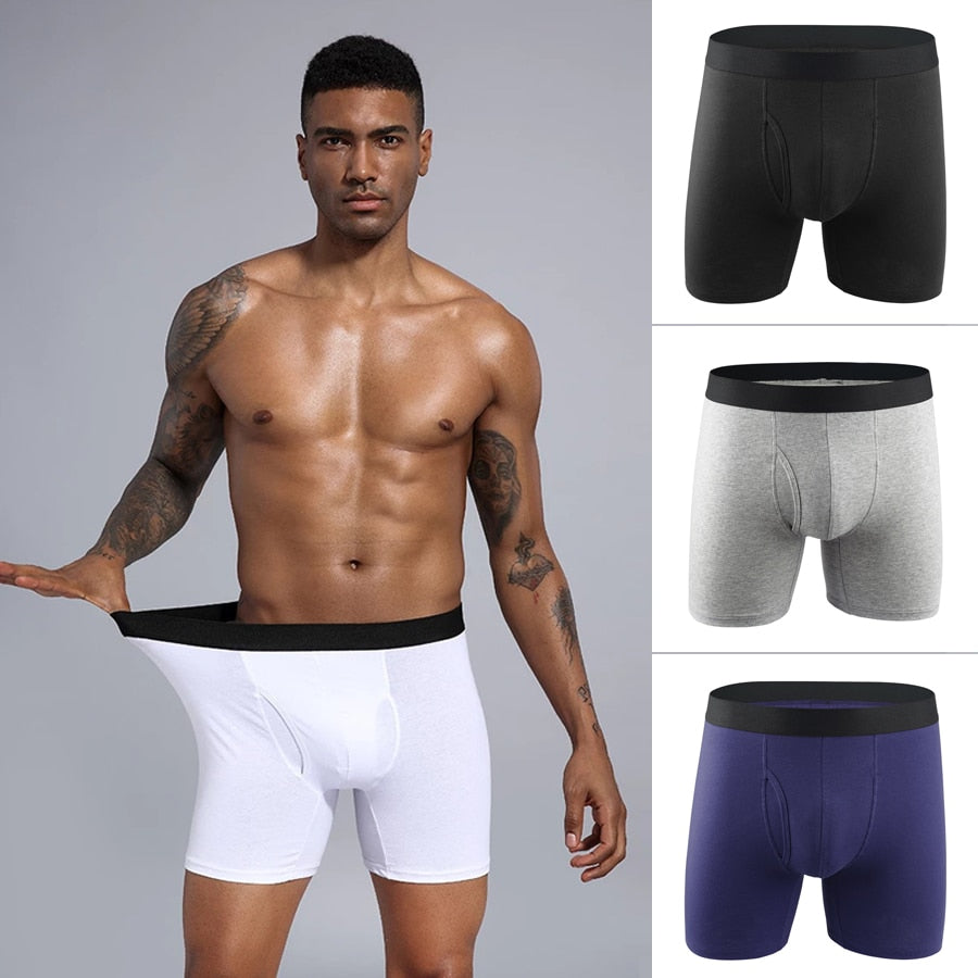 Cotton Underwear Panties Boxer Style