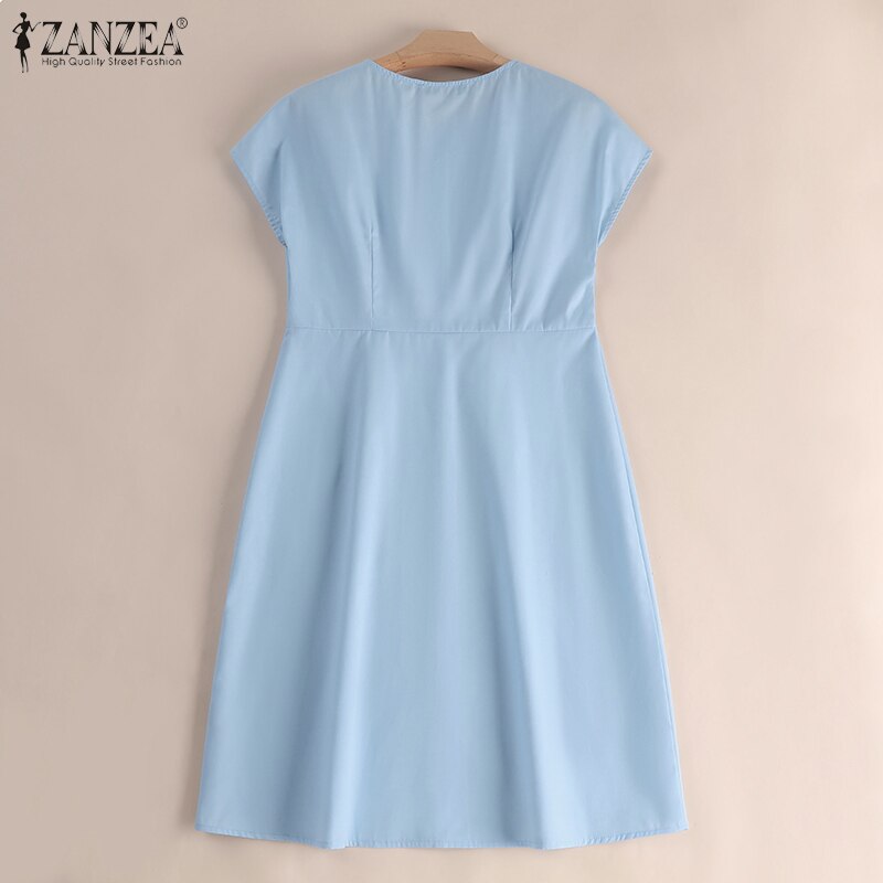 Robe de mode bleu clair