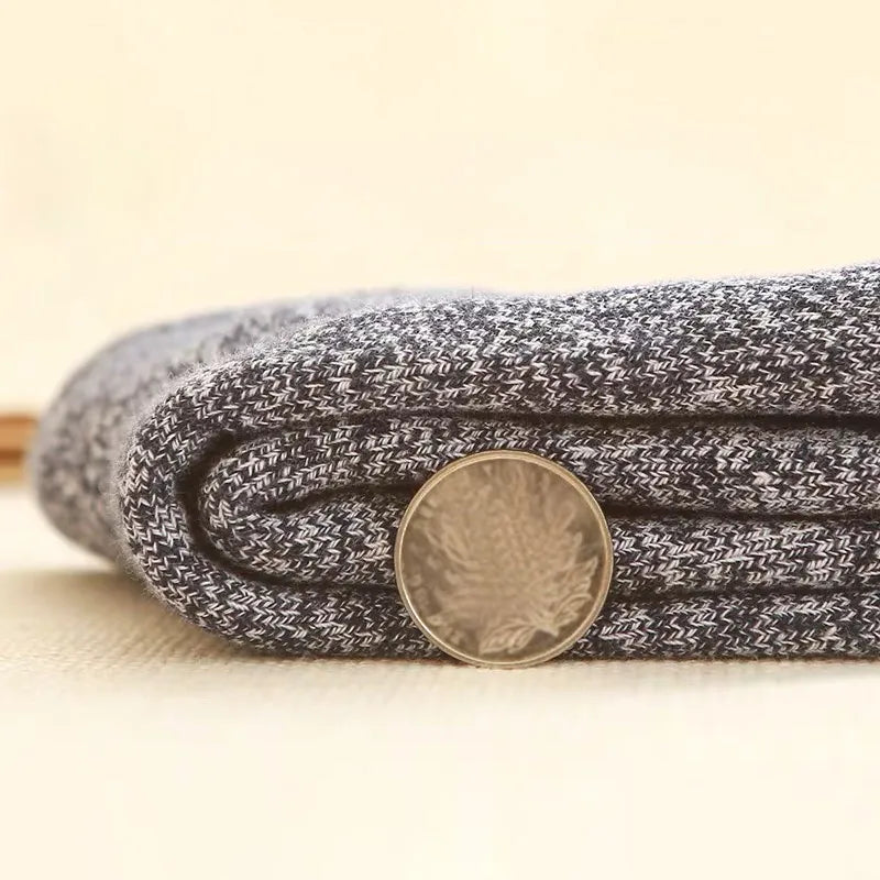 Calcetines térmicos gruesos de lana merino