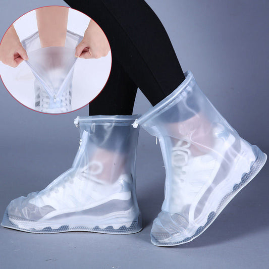 防水鞋套可重复使用硅胶