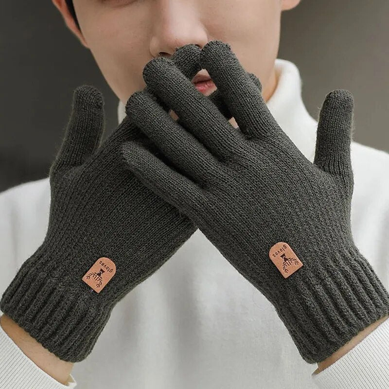 Кашемировые перчатки от холода
